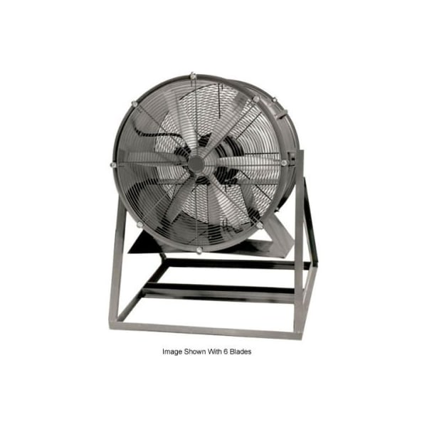 Americraft Mfg Propeller Fan W/ Medium Stand, 42 in Blade Dia, 19500 cfm, 2 hp, Aluminum Blade 42DAL-2M-3-EXP - main